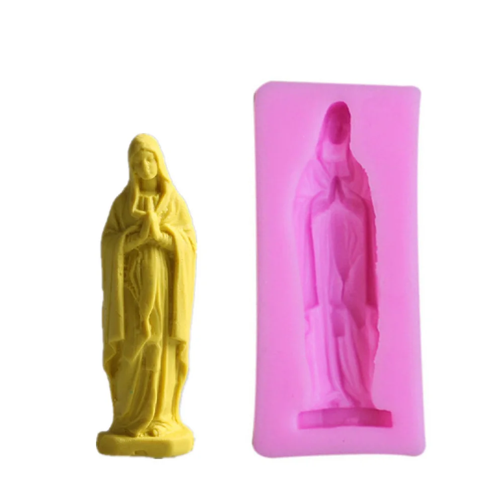 Форма для торта Our Lady, Жидкая силиконовая форма формы для шоколадного торта, кондитерские формы для пудинга и кубиков льда, свадебное украшение, инструменты для выпечки DIY