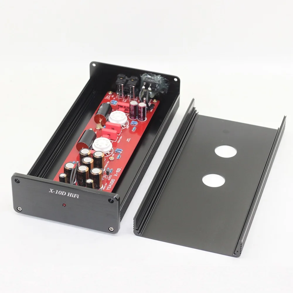 

X-10D 2.0 Original Circuit HiFi 6N11 Tube Buffer Audio Signal Tube Preamplifier With AC12V Power Adapter