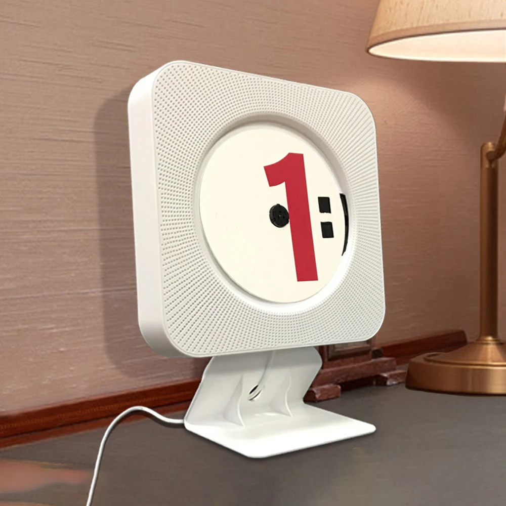 Portable CD Player Wall-Mounted Bluetooth Home Audio USB MP3 Music Remote Control Surround Sound FM Radio Stereo Speaker | Электроника