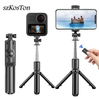 3 in 1 wireless bluetooth compatible selfie stick tripod expandable handheld monopod remote control for iphone ios android