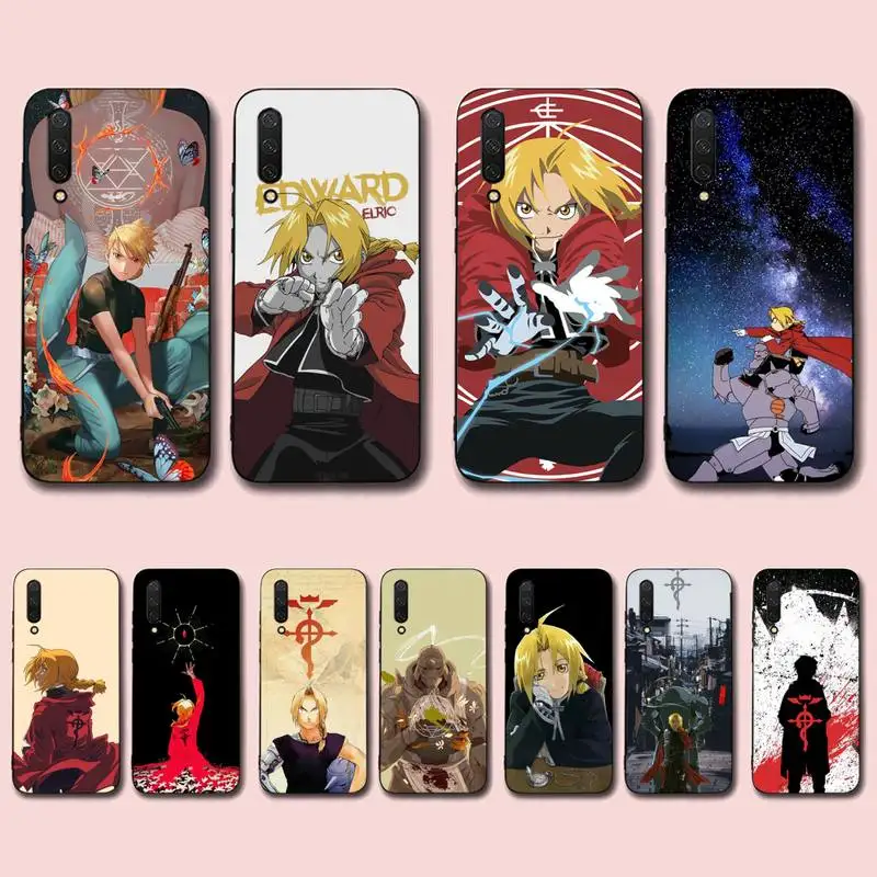 

Anime Fullmetal Alchemist Phone Case for Xiaomi mi 5 6 8 9 10 lite pro SE Mix 2s 3 F1 Max2 3