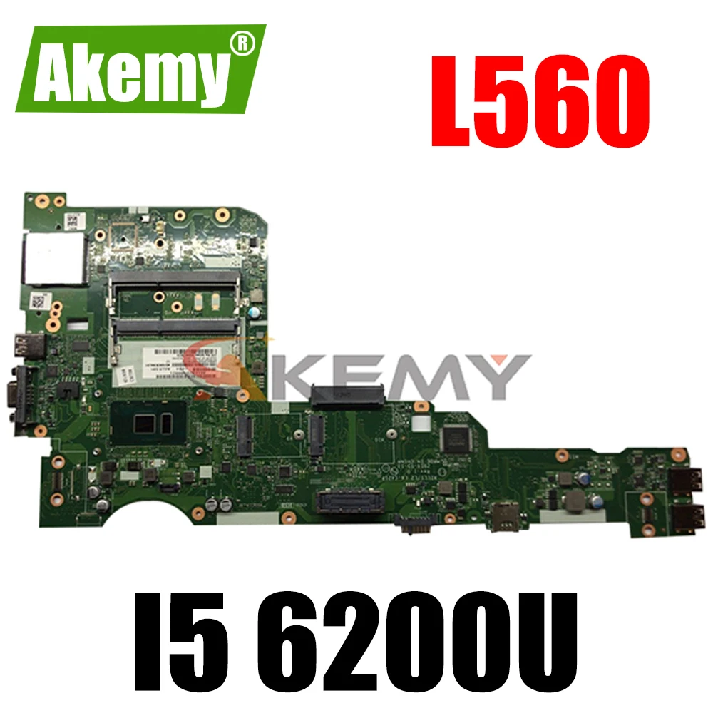 

Akemy для Lenovo ThinkPad L560 ноутбук материнская плата AILL1/L2 LA-C421P процессор I5 6200U DDR3 100% тесты OK