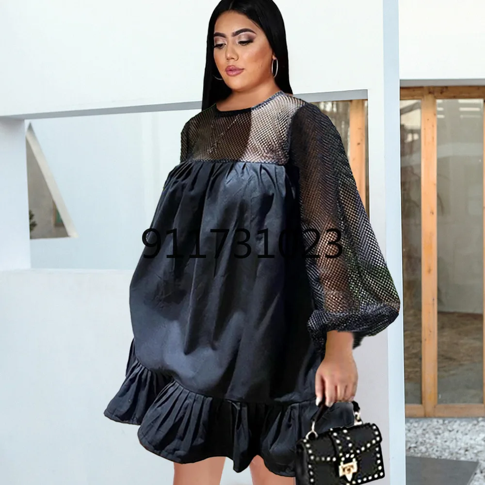 Африканские платья с длинным рукавом для женщин 2021 Vetement Femme Dashiki принт
