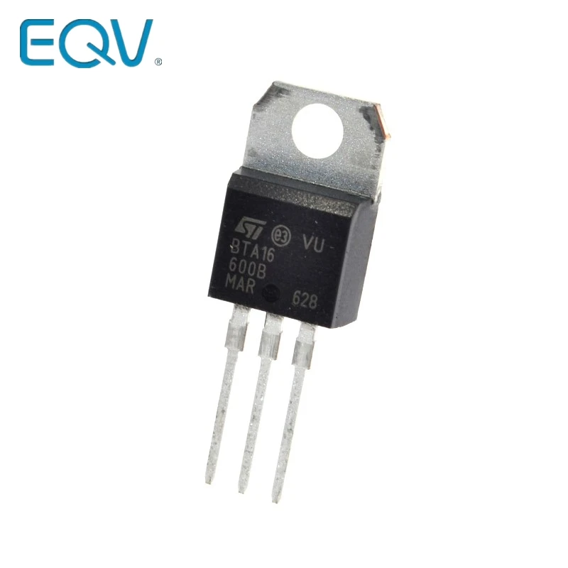10 шт. BTA16-600B-220 BTA16-600 TO220 BTA16 600V 16A симисторов и