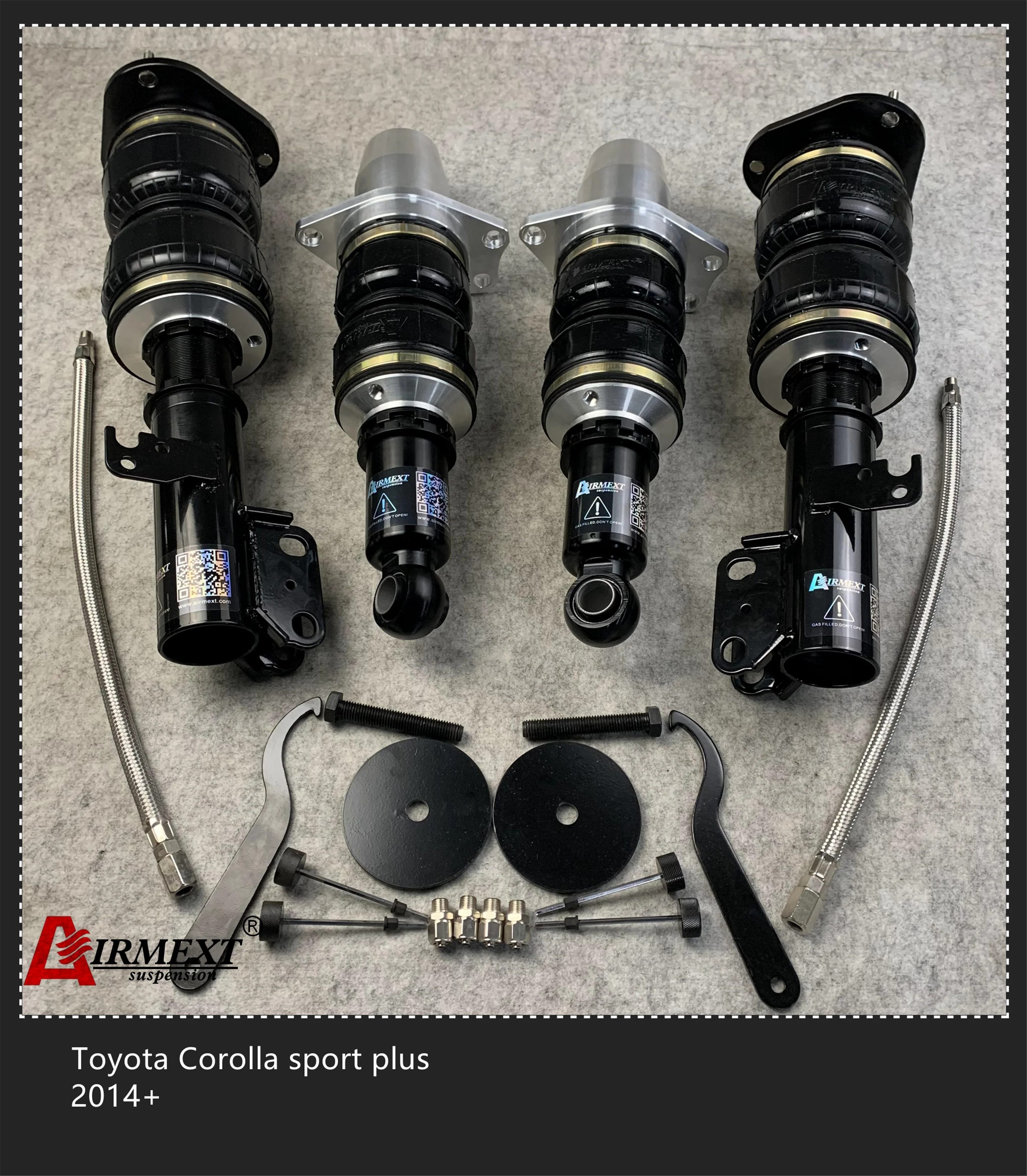 Для Toyota Corolla sport plus (2014 +)/комплект пневматической подвески AIRMEXT/Пневматическая