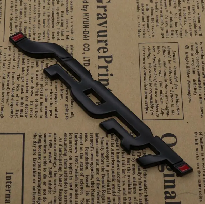 3D металлический багажник автомобиля гоночная Спортивная Наклейка для Honda HR V Vezel