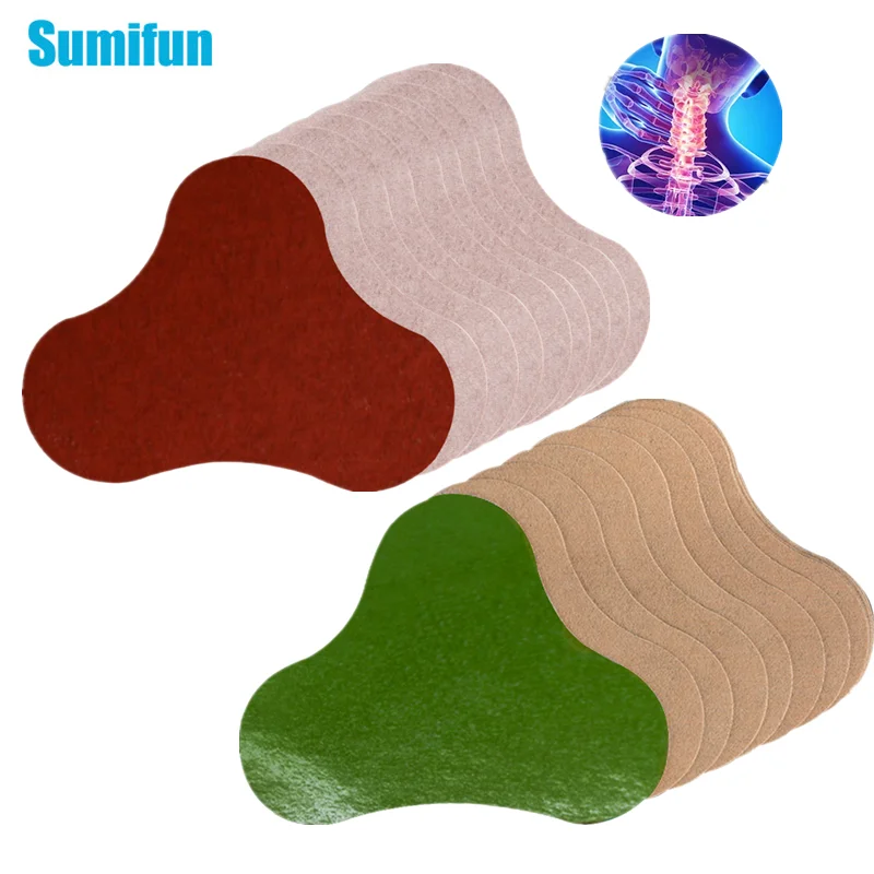 12 шт. пластырь от ревматоидного артрита зеленого и красного цветов|Пластыри