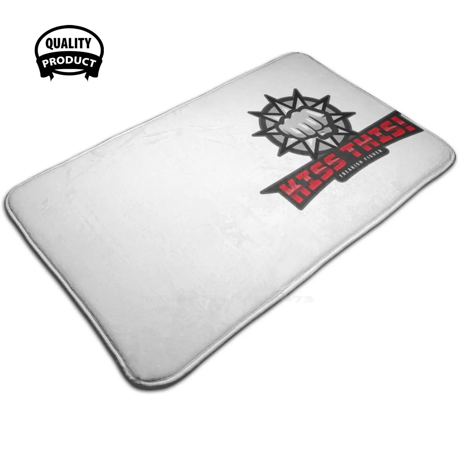 Поцелуй это! Дверной коврик для ног домашний бокса Clrdmoney Muay Thai кикбоксинг боевые