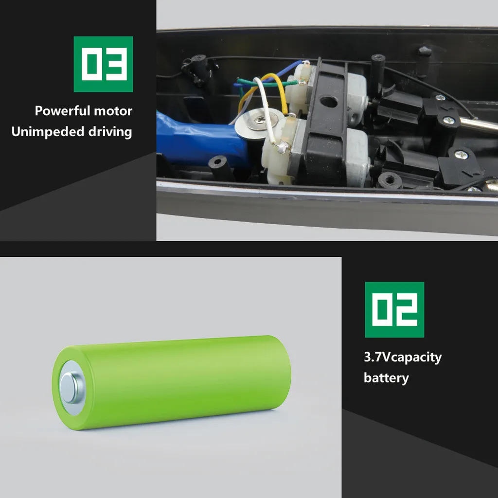 Flytec V005 RC лодка 2 4G имитация головы крокодила водный гоночный пульт дистанционного