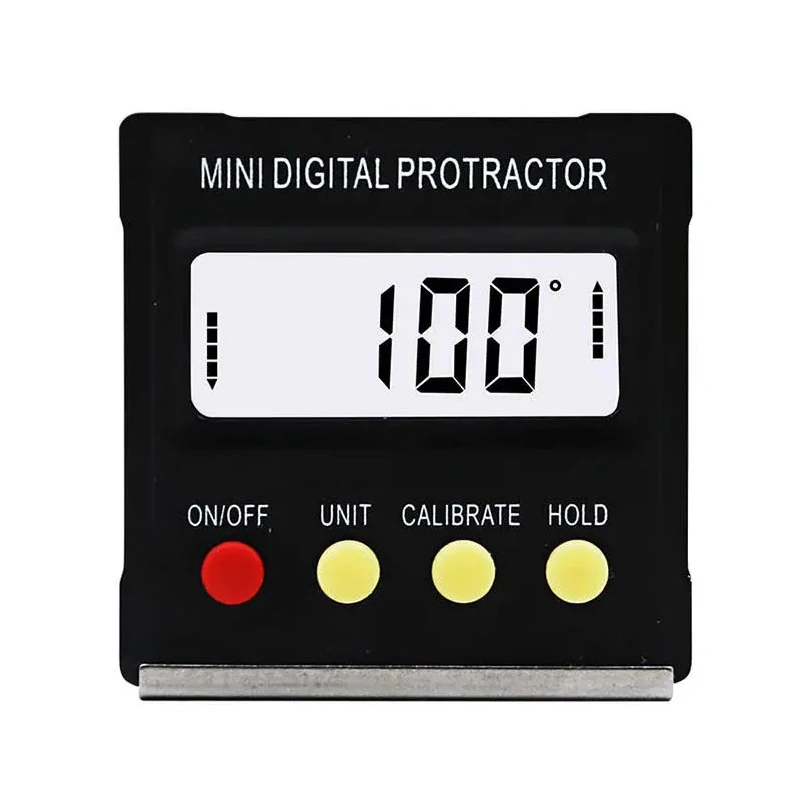 

360 Degree Mini Digital Protractor Inclinometer Electronic Angle Level Magnetic Box