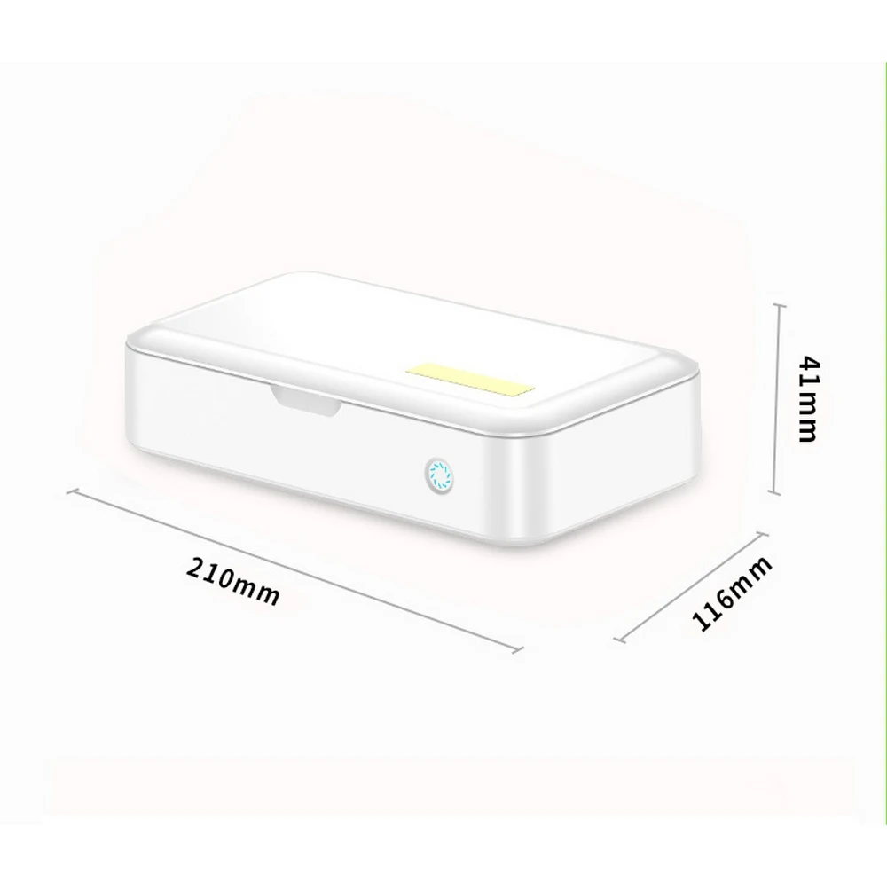 

UV Sterilizer Box for Toothbrush Underwear Phone MP3 Ultraviolet Sanitizer Disinfector USB UV Disinfection Cosmetic Incense Box