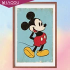 5D алмазная живопись, Дисней, мультфильм Микки Маус, наборы для вышивки крестиком, мозаика, частично квадратные стразы, подарки для домашнего декора