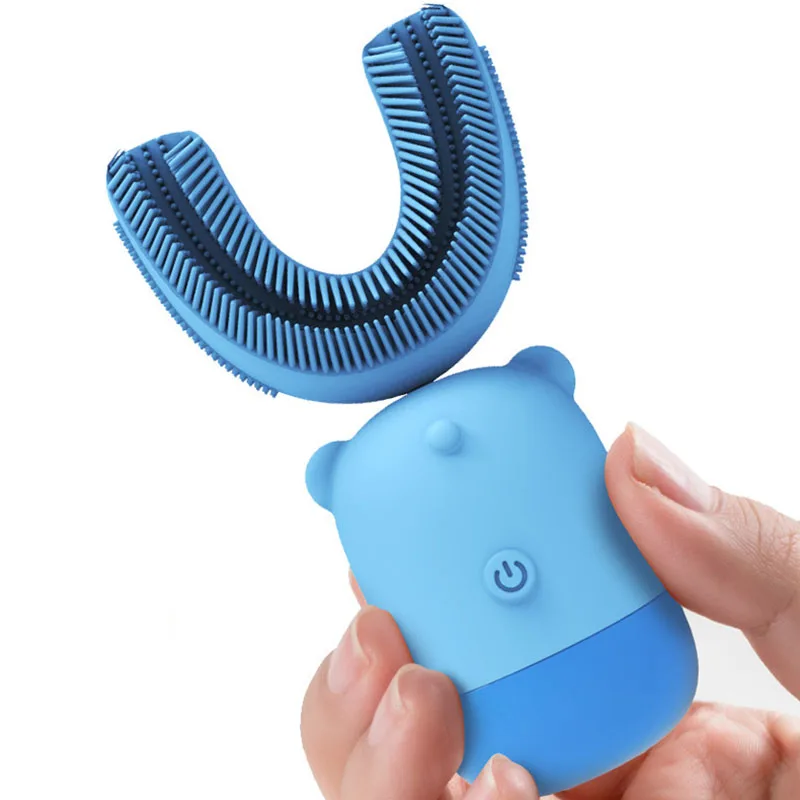 EAS-u-образная зубная щетка звуковая перезаряжаемая электрическая автоматическая