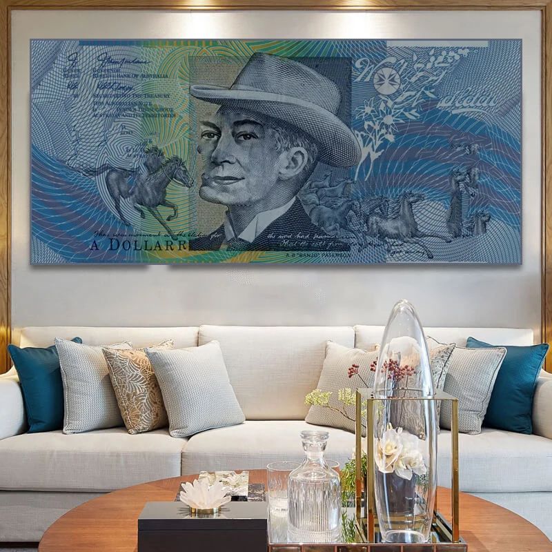 

Inspirational Canvas Dollar Posters Hd Printed Bill Cash Currency Money Paintings Wall Art Picture Living Room Home Decoration