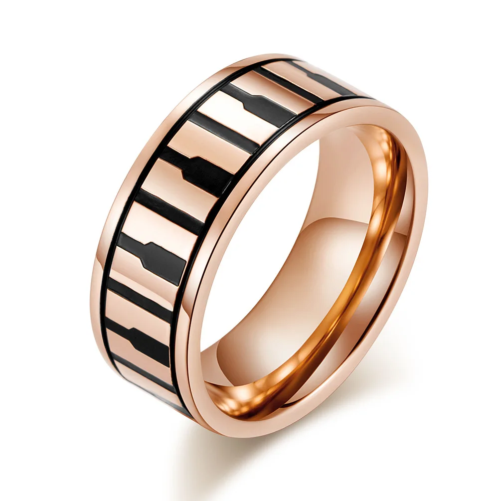 Розовое золото серебряный цвет фортепиано искусство для женщин и мужчин