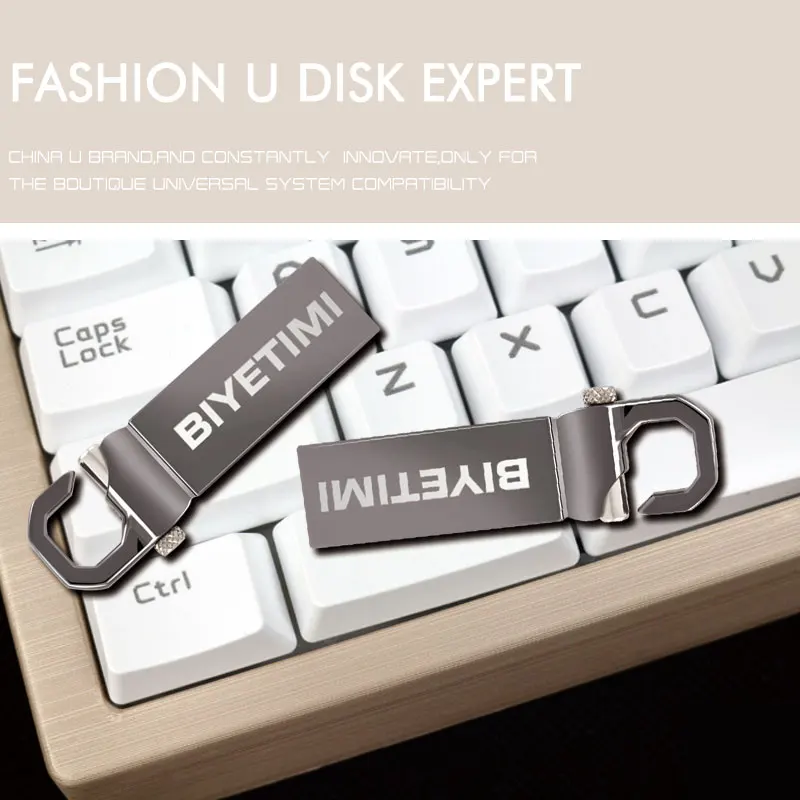 Biyetimi флэшку 32gb pendrive 128g шампур флэш накопителями 64 ГБ Ёмкость на высоком