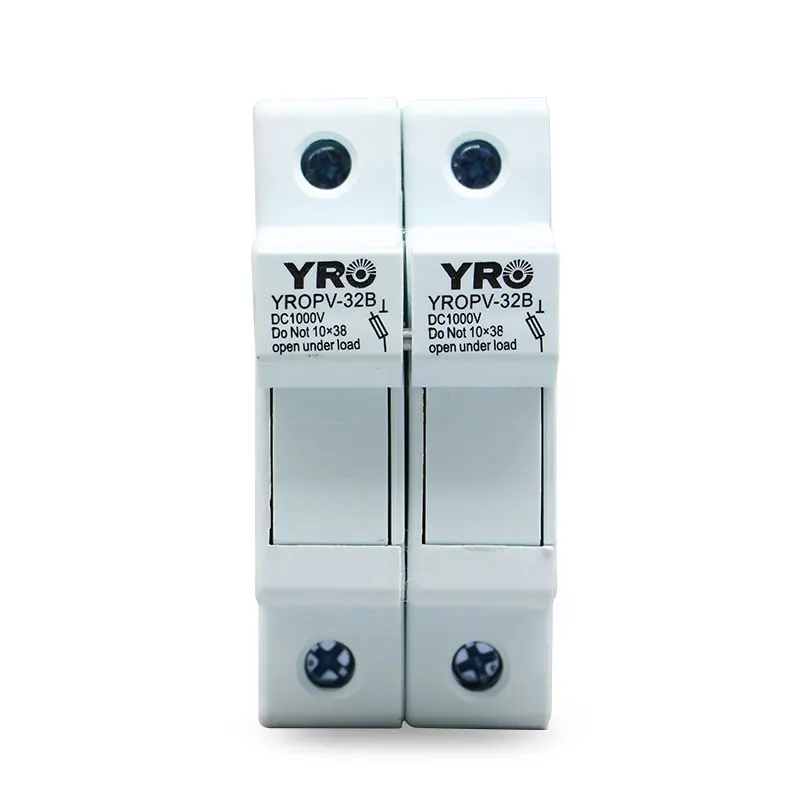 Патрон предохранителя постоянного тока 2P 1000 В для защиты Системы Солнечной PV