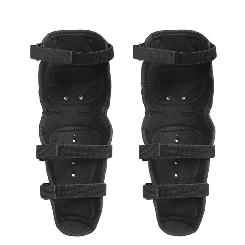 

4pcs Motorcycle Dirt Bike Riding Anti-fall Protective Gear Stainless Steel Knee Pads Elbow Pad Protector for Motocross Skiing