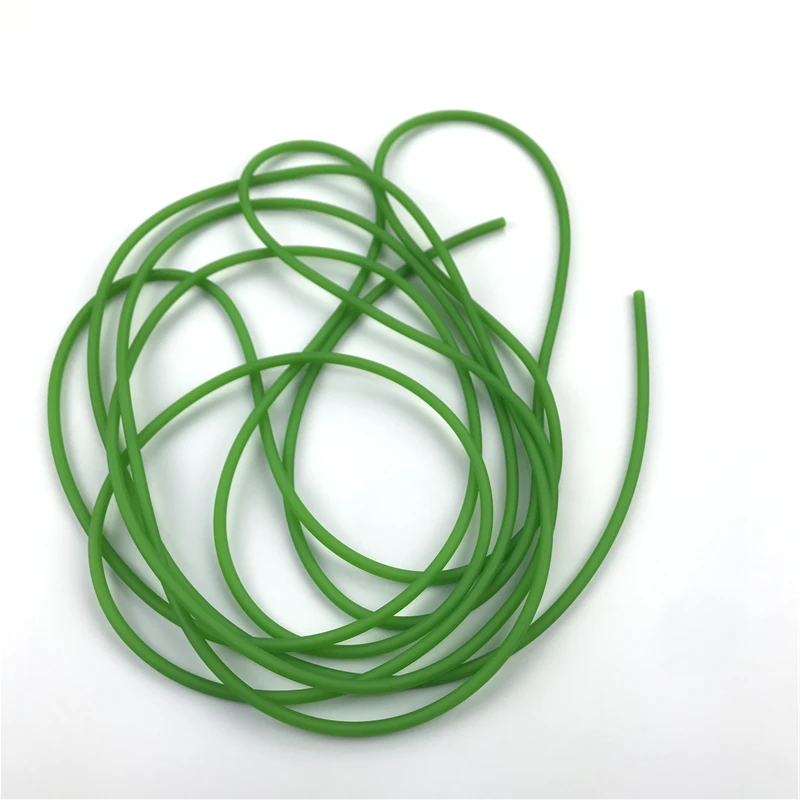 

Green Natural Latex Slingshots Yoga Rubber Tube 0.5-5M For Hunting Shooting High Elastic Tubing Band Accessories 2X5mm Diameter