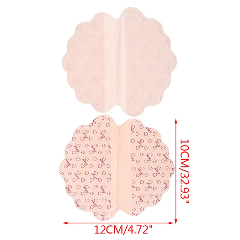 

10pcs/lot Armpits Sweat Pads Underarm Gasket Sweat Absorbing Pads Disposable Anti Sweat Stickers For Summer Clothing Gaskets