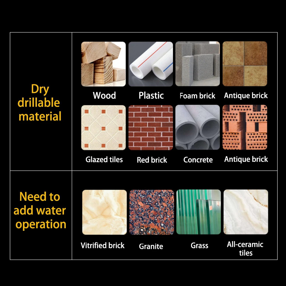 Набор сверл по металлу керамике бетону карбиду 5/6 шт. | Инструменты