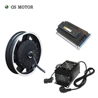 qsmotor 17inch 8000w 72v 120kph in wheel hub motor with em72200 controller and kits for electric scootermotorcycle