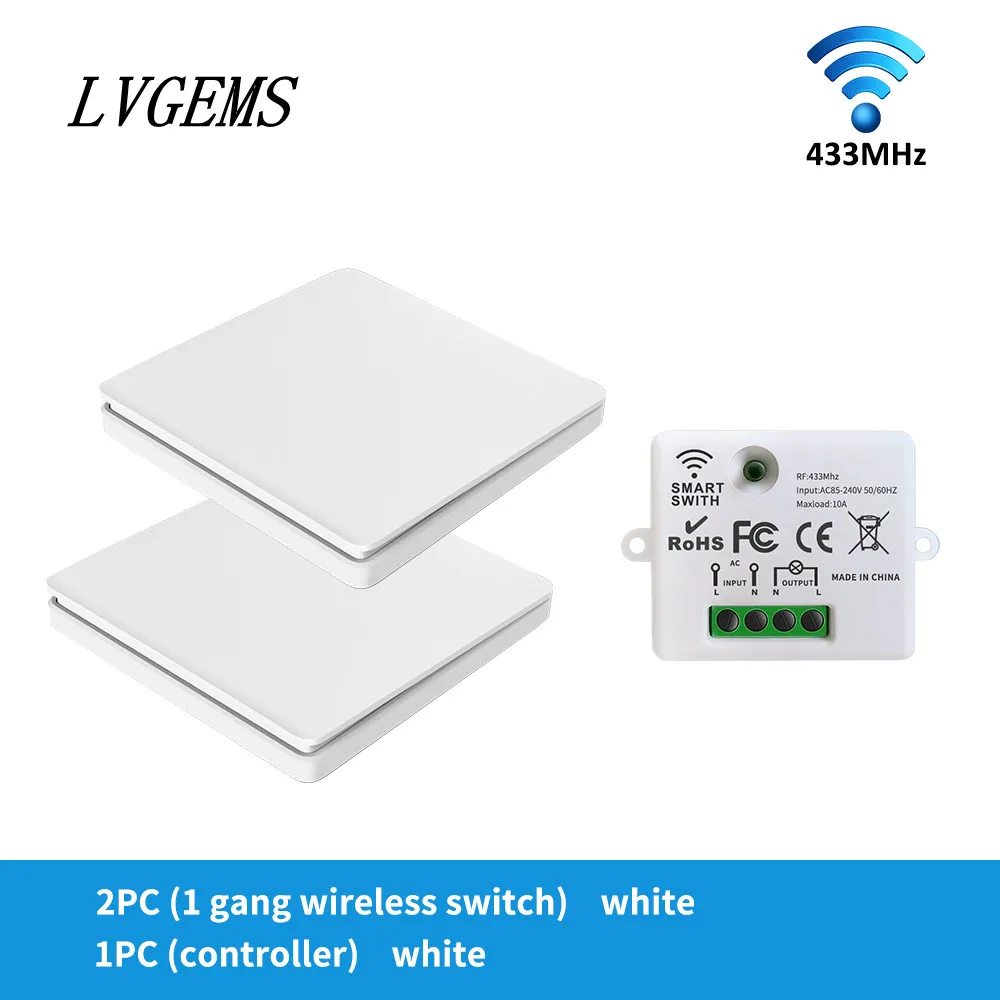 

Беспроводной водонепроницаемый выключатель LVGEMS WH030