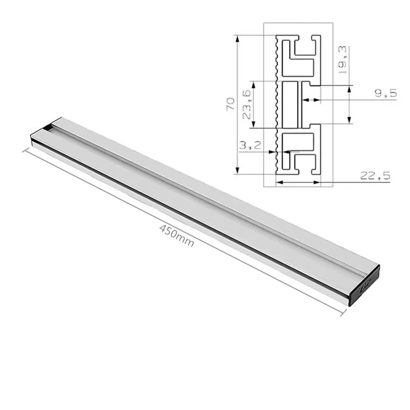 450 мм деревообрабатывающий торцовочный забор Алюминиевые материалы подушка под