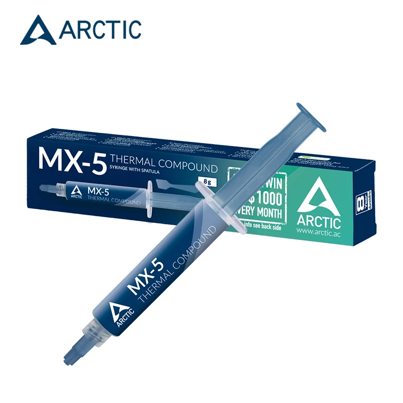 Оригинальный ARCTIC MX 5 2g 4g 8g тепловой смазки для ноутбука процессора GPU охлаждения