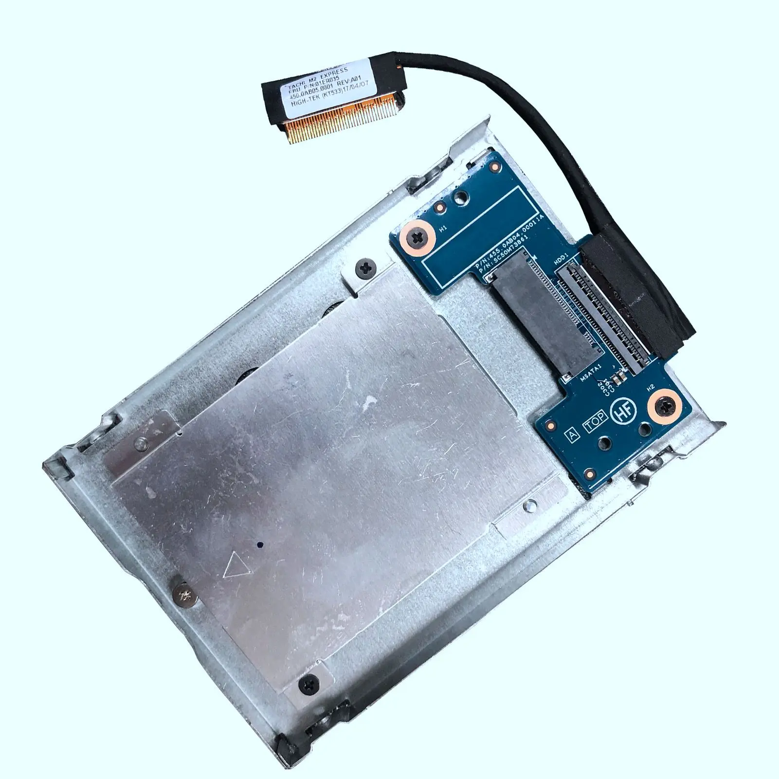 for lenovo thinkpad t570 p51s m 2 adapter ssd hdd bracket cable 01ay476 free global shipping