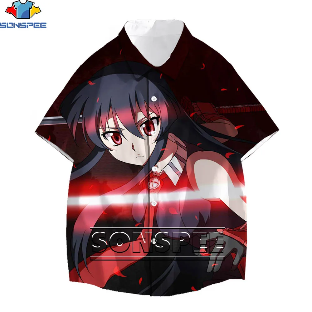 

SONSPEE Japanese popular anime 3D printing kawaii loli shirt summer casual street loose men and women blouses free shipping
