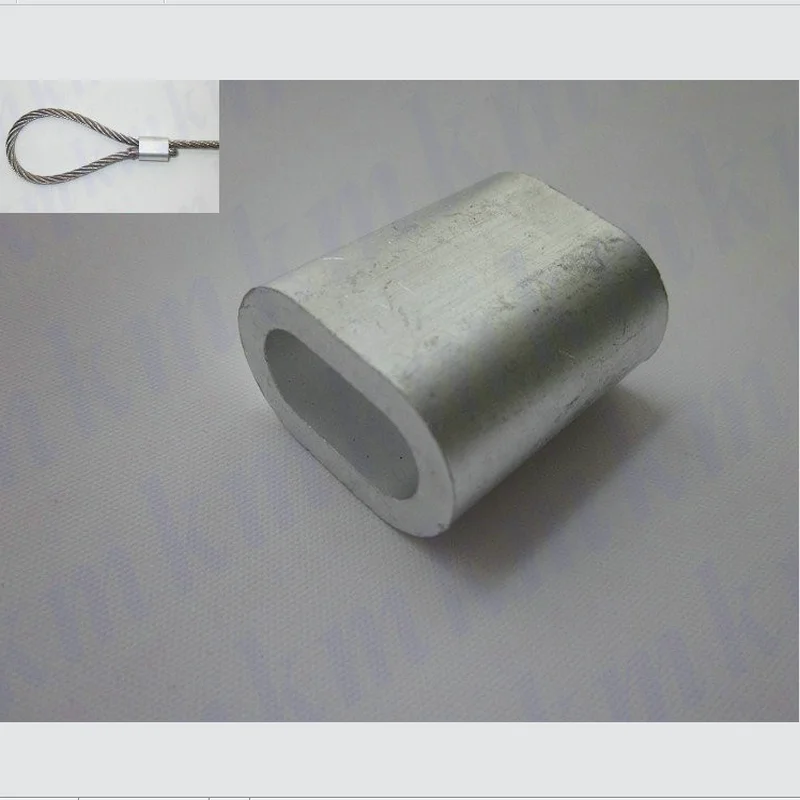 HQ vf01 оборудование для такелажа трос алюминиевый овальный наконечник рукава 1000