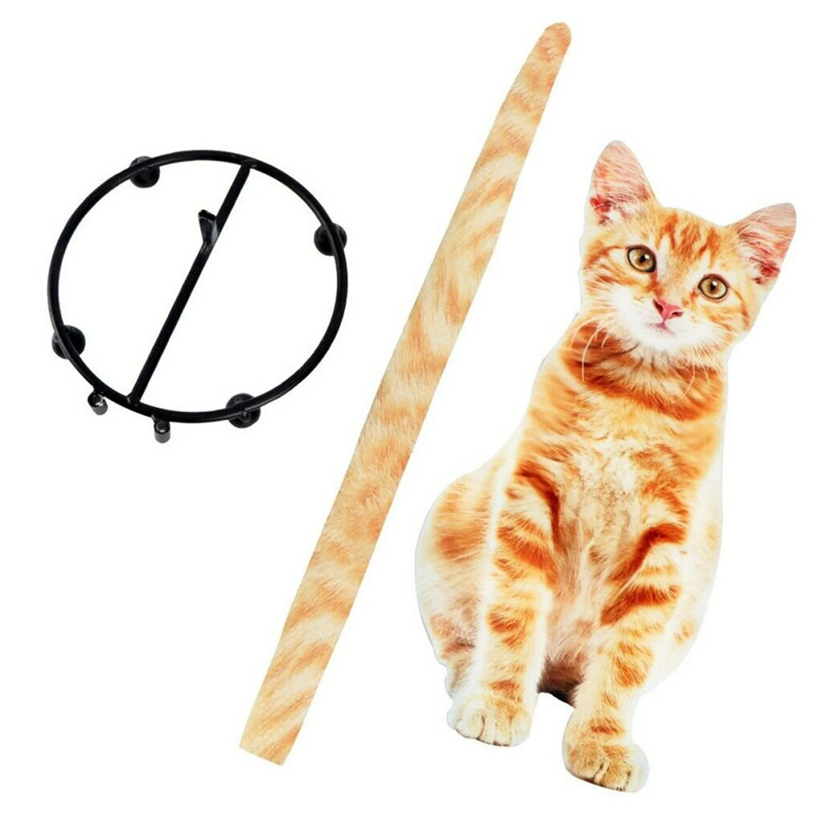 

Paper Holder Cat Shape Bathroom Toilet Paper Storage Rack Gift for Cat Lovers DFK889