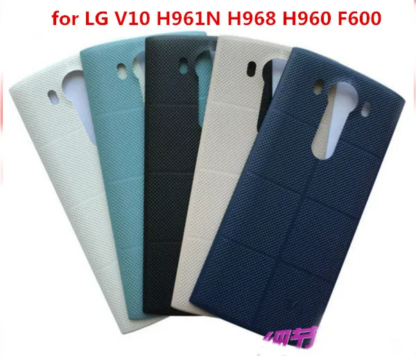 Для LG V10 H960 H961 H962 H900 H901 VS990 Черная задняя крышка батарейного отсека Замена с