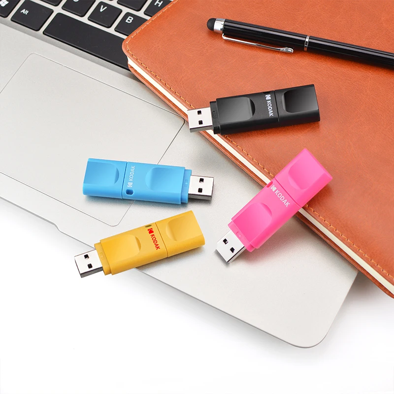 Usb флеш-накопитель Kodak usb 3 0 флешка 32 Гб 64 128 ГБ 256 цветной пластиковый usb-накопитель