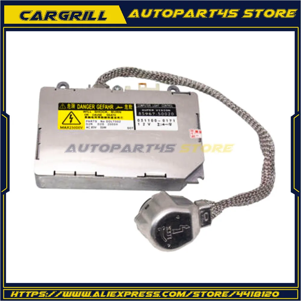 

Для 85967-50020 D2S D2R Xenon HID Модуль блока управления балластом фары ECU 85967-08010 81107-48180 81107-24110 81107-48210