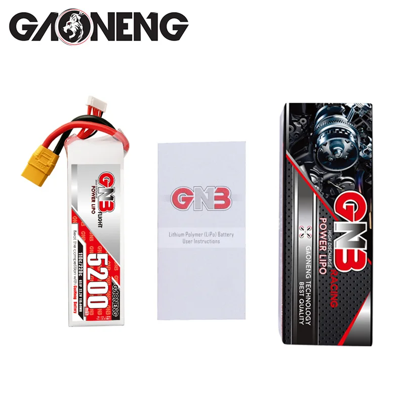 

GNB 22,2 5200 110C/220C FPV HV 6S