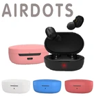 Силиконовый чехол для наушников Redmi Mi AirDots, водонепроницаемые, с защитой от падения, мягкий чехол для беспроводных наушников, зарядное устройство