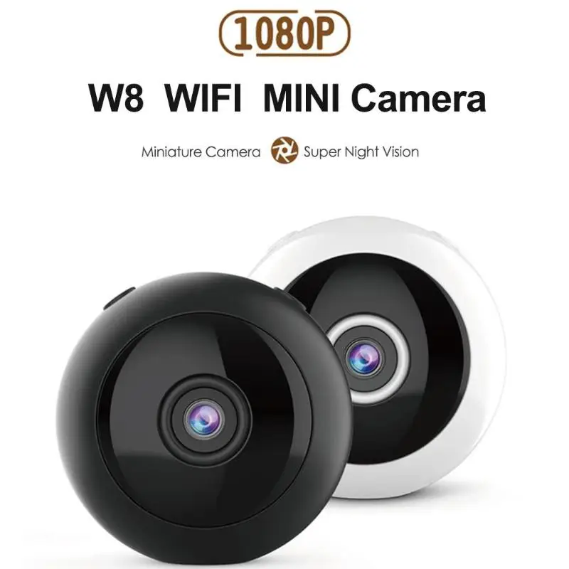 W8 Мини Wifi IP камера HD 1080p ночное видение микро DV DVR с магнитным кронштейном