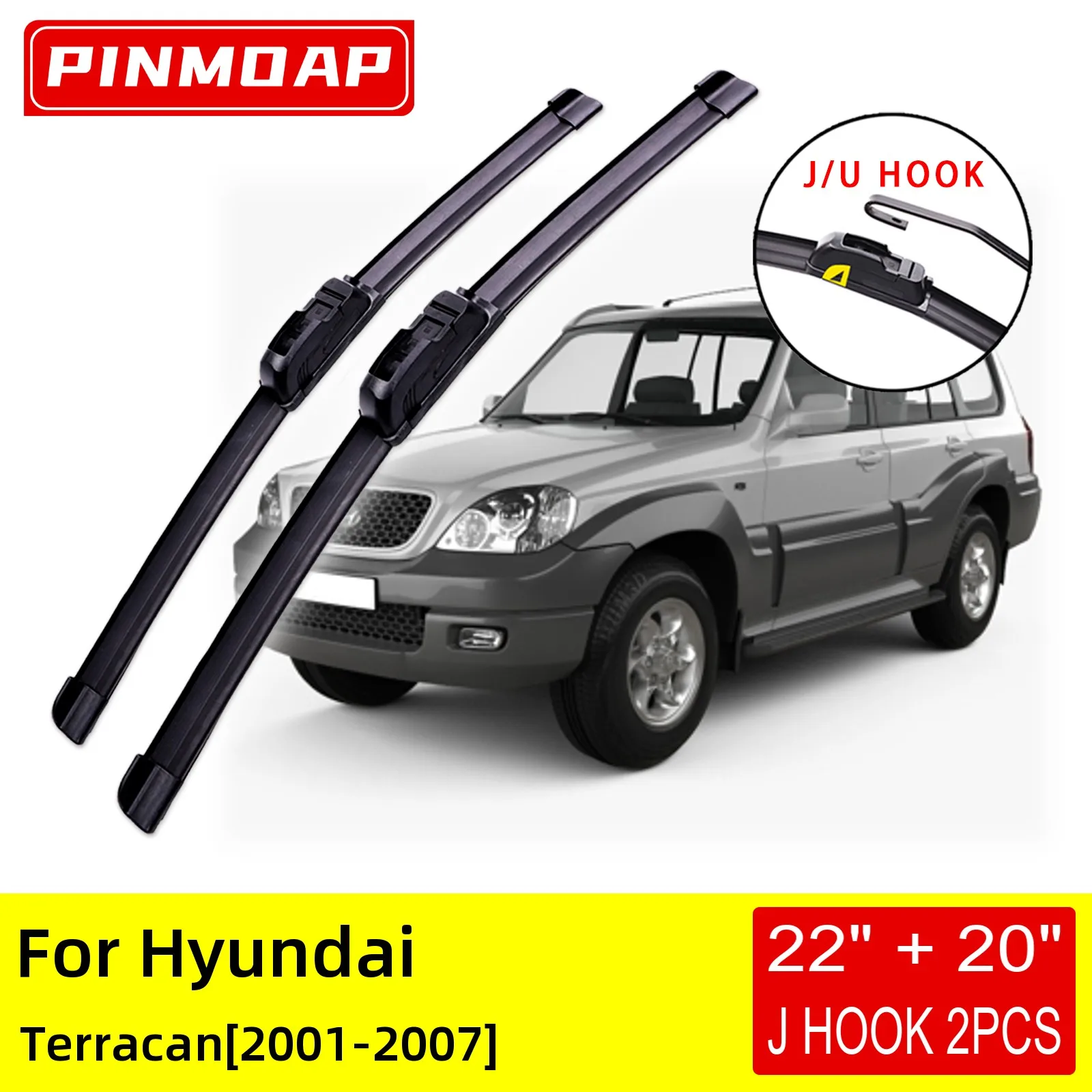 

Щетки стеклоочистителя передние для Hyundai townan 2001 2002 2003 2004 2005 2006 2007