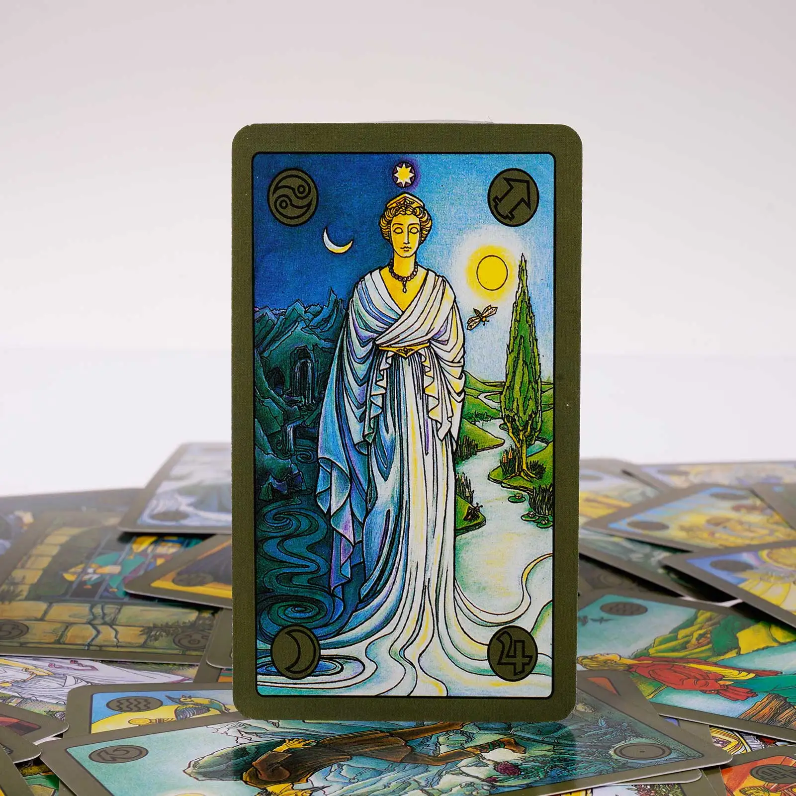 78PCS Symbolon Deck Tarot Card Board Games Multiplayer Family Party Game Fortune Telling Prophet Oracle Cards With Guide | Игрушки и