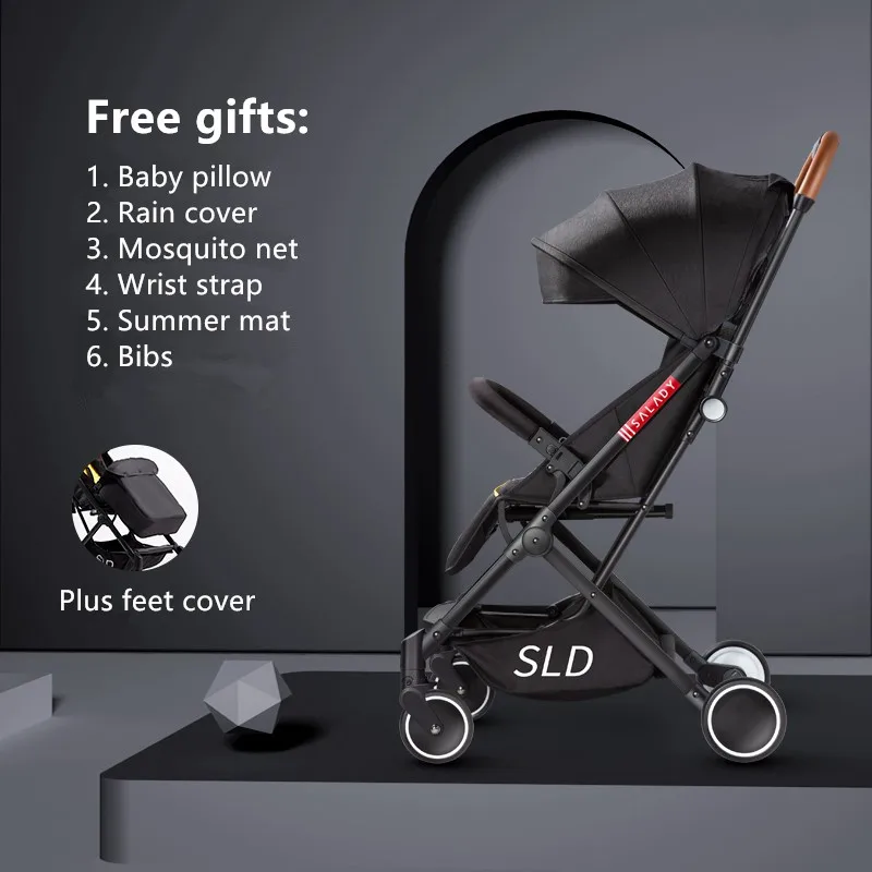5 кг легкая Портативная Складная Роскошная детская коляска s на самолете Горячая