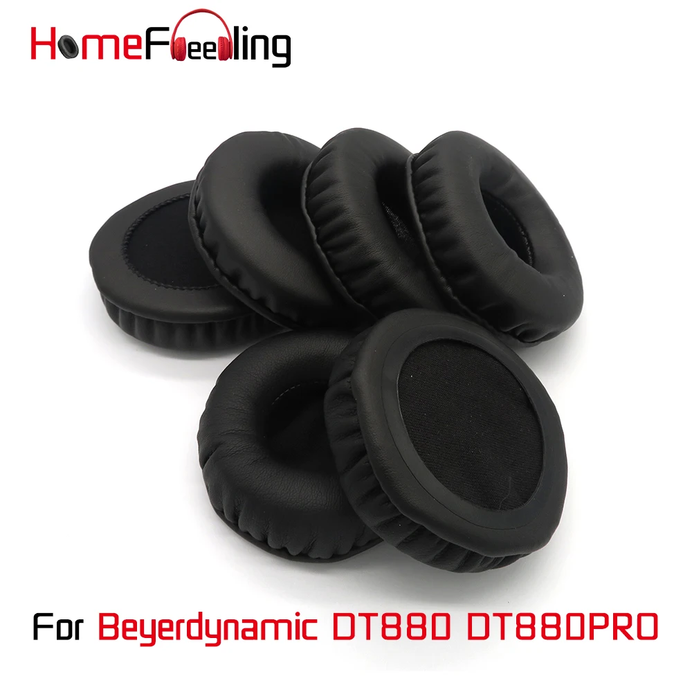 

Амбушюры Homefeeling для Beyerdynamic DT880 DT880PRO, круглые универсальные запасные части Leahter, амбушюры