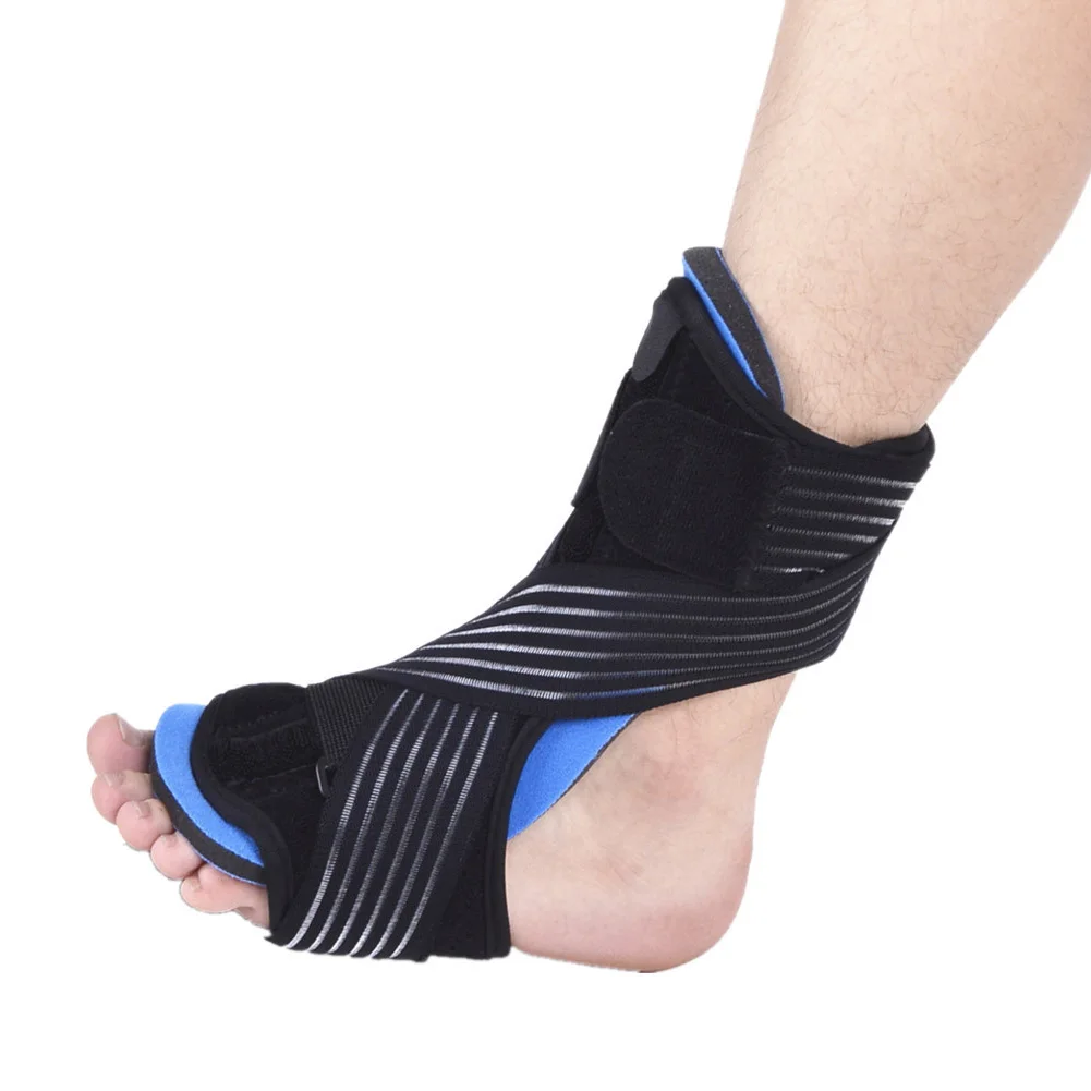 

Rehabilitation Posterior Night Splint With Massage Ball Plantar Fasciitis Ankle Brace Sleep Foot Drop Orthotic Bracket Injury