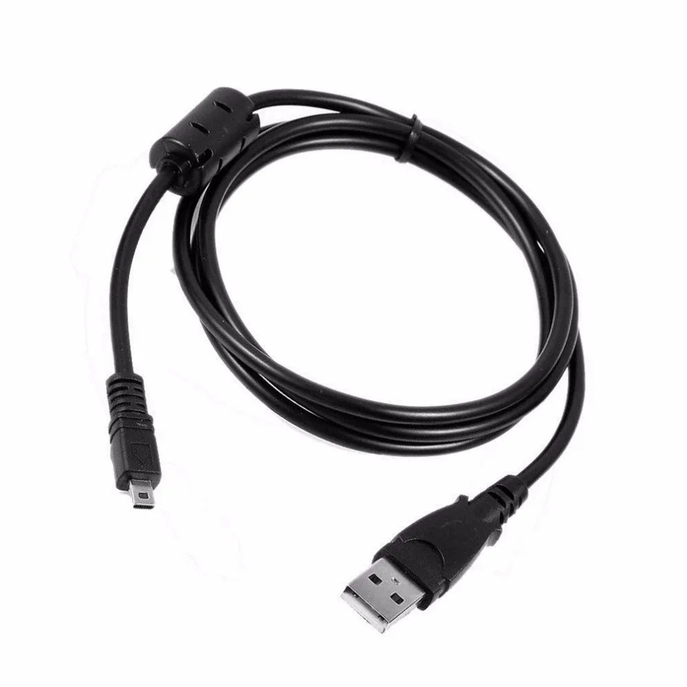 1,5 м 8 Pin USB кабель с магнит кольцо Портативный Камера аксессуары для Nikon Coolpix L19 L20 L100 S620 UC-E6 E4 Горячая Прямая