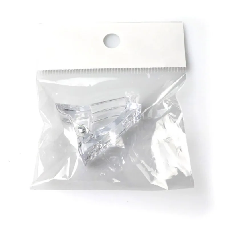 

5Pcs Acrylic Nail Clip Transparent Gel Quick Building Nail Tips Clips Fingernail Extension UV LED Clamps Nail Art Builder Tool