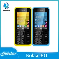 Nokia 301 Refurbished Original Nokia 301 Unlocked WCDMA 2 4 Dual SIM Cards 3 2MP Mobile Phone refurbished mobile phones
