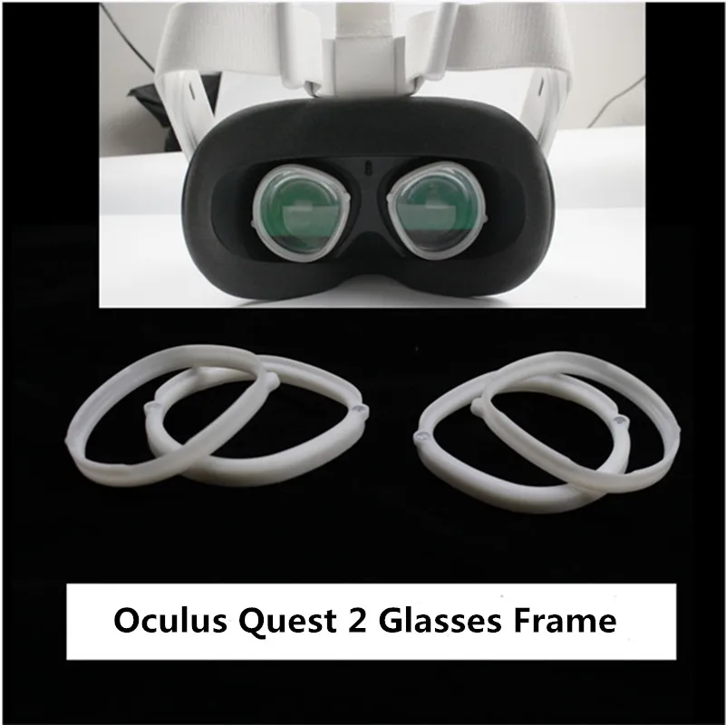 For Oculus Quest 2 VR Magnetic Eyeglass Frame Quick Disassemble Clip Lens Protection Glasses Accessories | Электроника