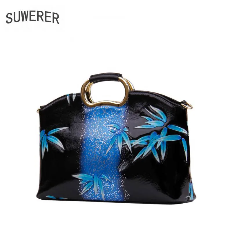 Новинка 2020 сумка SUWERER из натуральной кожи модная высококачественной воловьей с