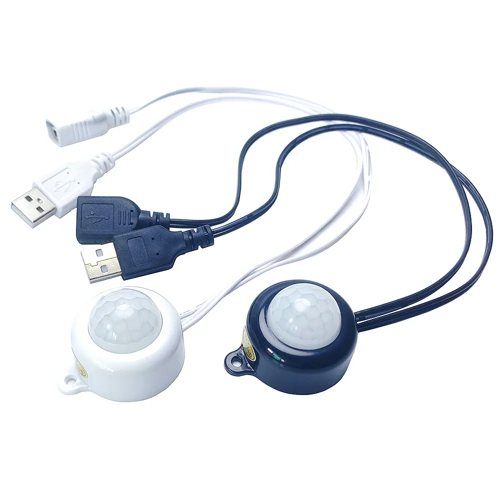 Инфракрасный датчик движения с USB-портом 5-24 В |